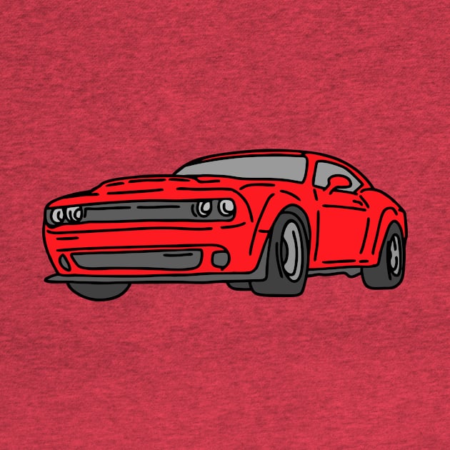 monster muscle car by fokaction